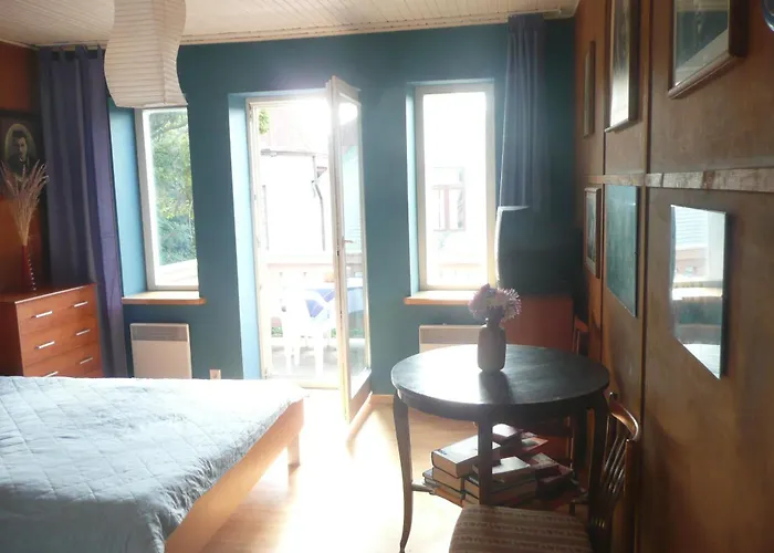 Romantiska Senamiescio Mansarda Apartman *