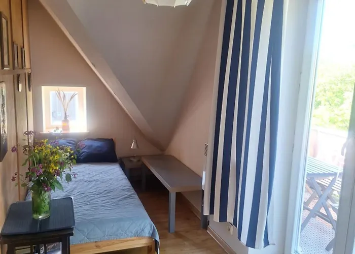Apartman Romantiska Senamiescio Mansarda